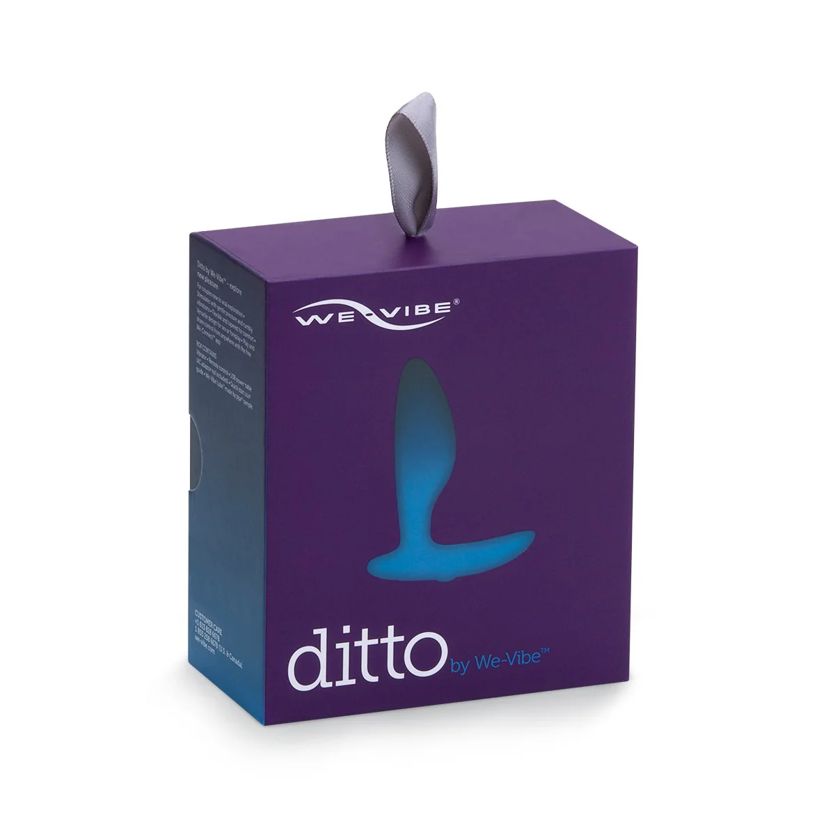 We-Vibe Ditto Vibrating Anal Plug - Blue