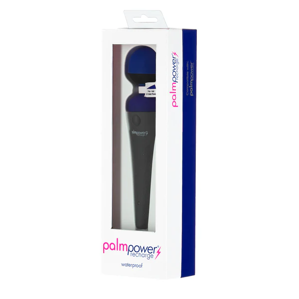 PalmPower® Recharge Massage Wand – Blue