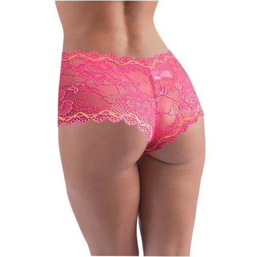 Boy Leg Panty - Fuchsia - Small