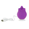 M’Lady - Flickering Tongue & Vibrating Clitoral Stimulator – Purple