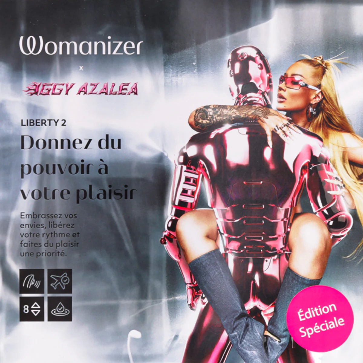 Womanizer Iggy Table Tent FR