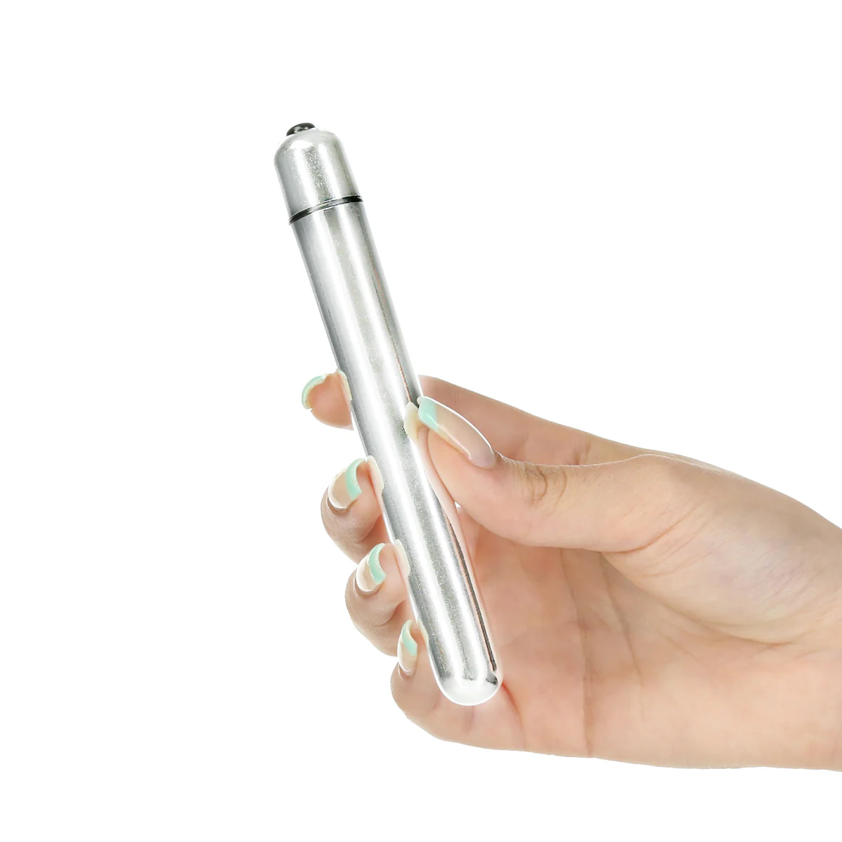Executive PowerBullet Vibrator - 5" - Silver
