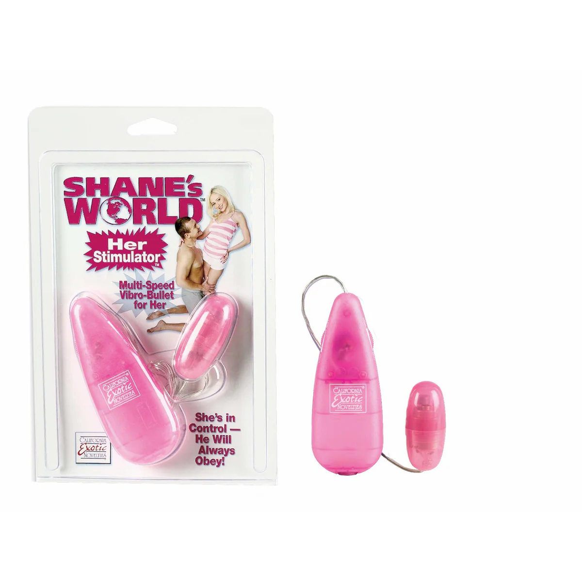 CalExotics Shanes World Stimulators - Her Stimulator - Pink