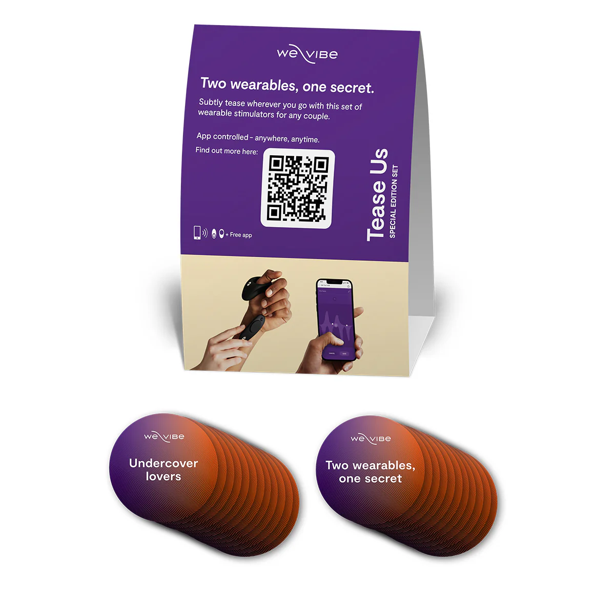 We-Vibe Tease Us Merch Kit