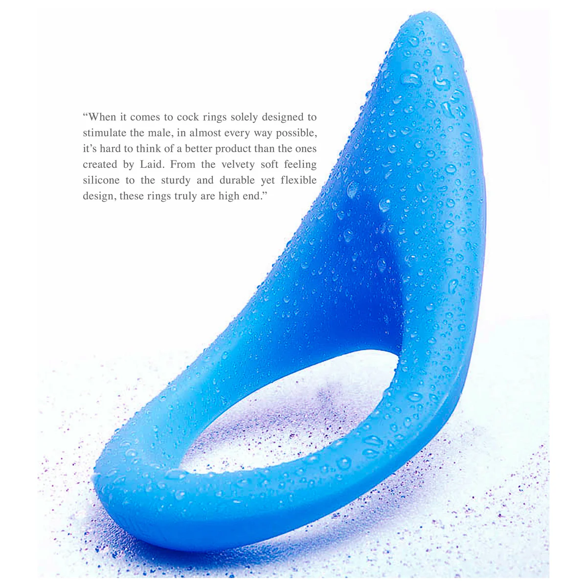 Laid P.2 - Stretch Cock Ring - Blue - 51.5 mm
