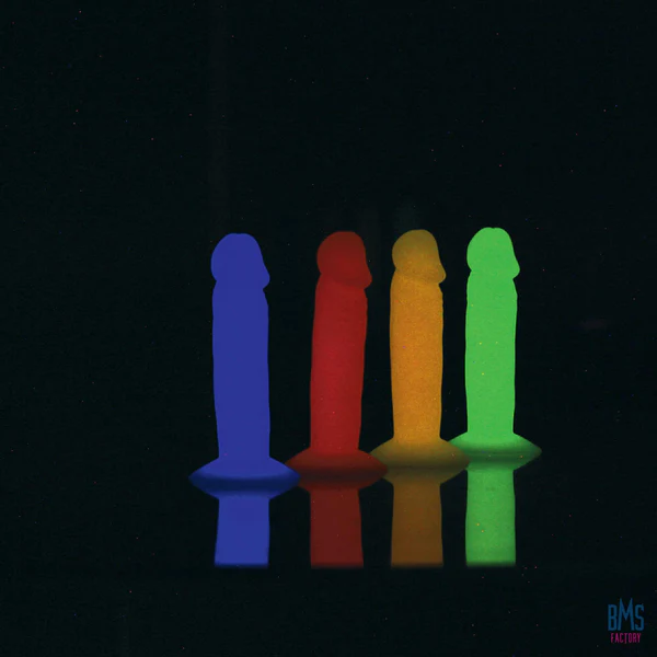 Addiction - Silly Willy – Glow in the Dark -  3.3” Silicone Dildo - 12 pcs