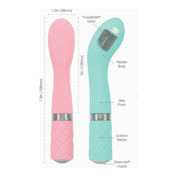Pillow Talk Sassy - G-Spot Massager - Teal