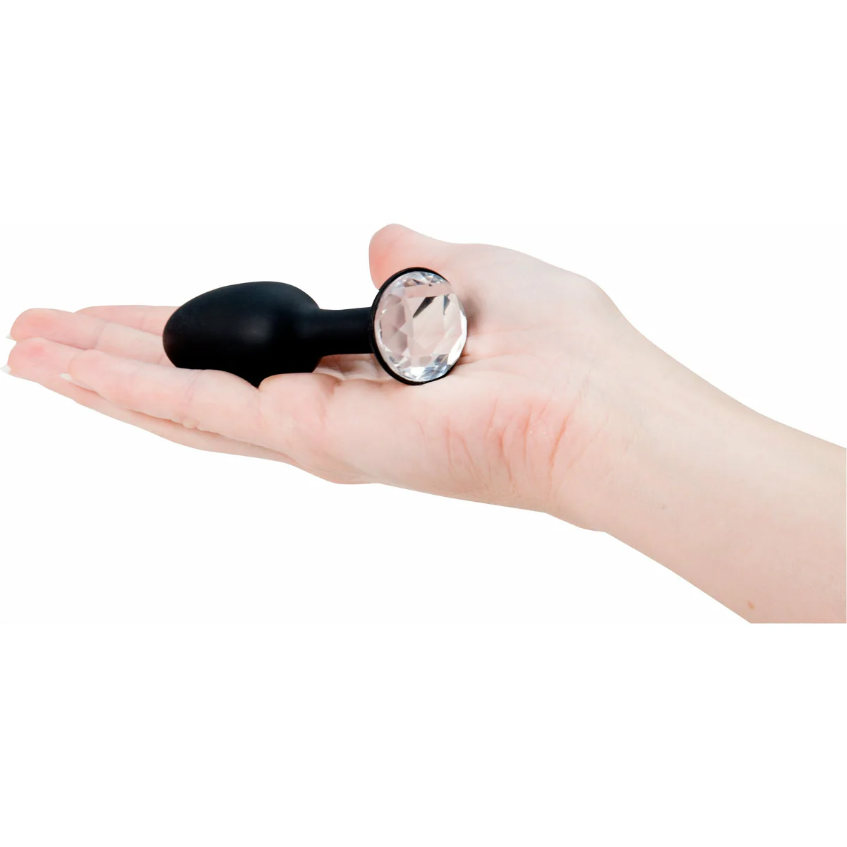 Seven Creations Crystal Amulet Silicone Butt Plug - Small