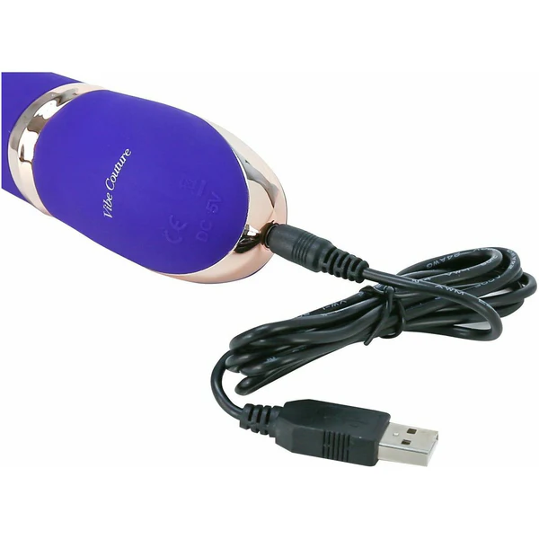 Vibe Couture Rechargeable Vibrator - Purple