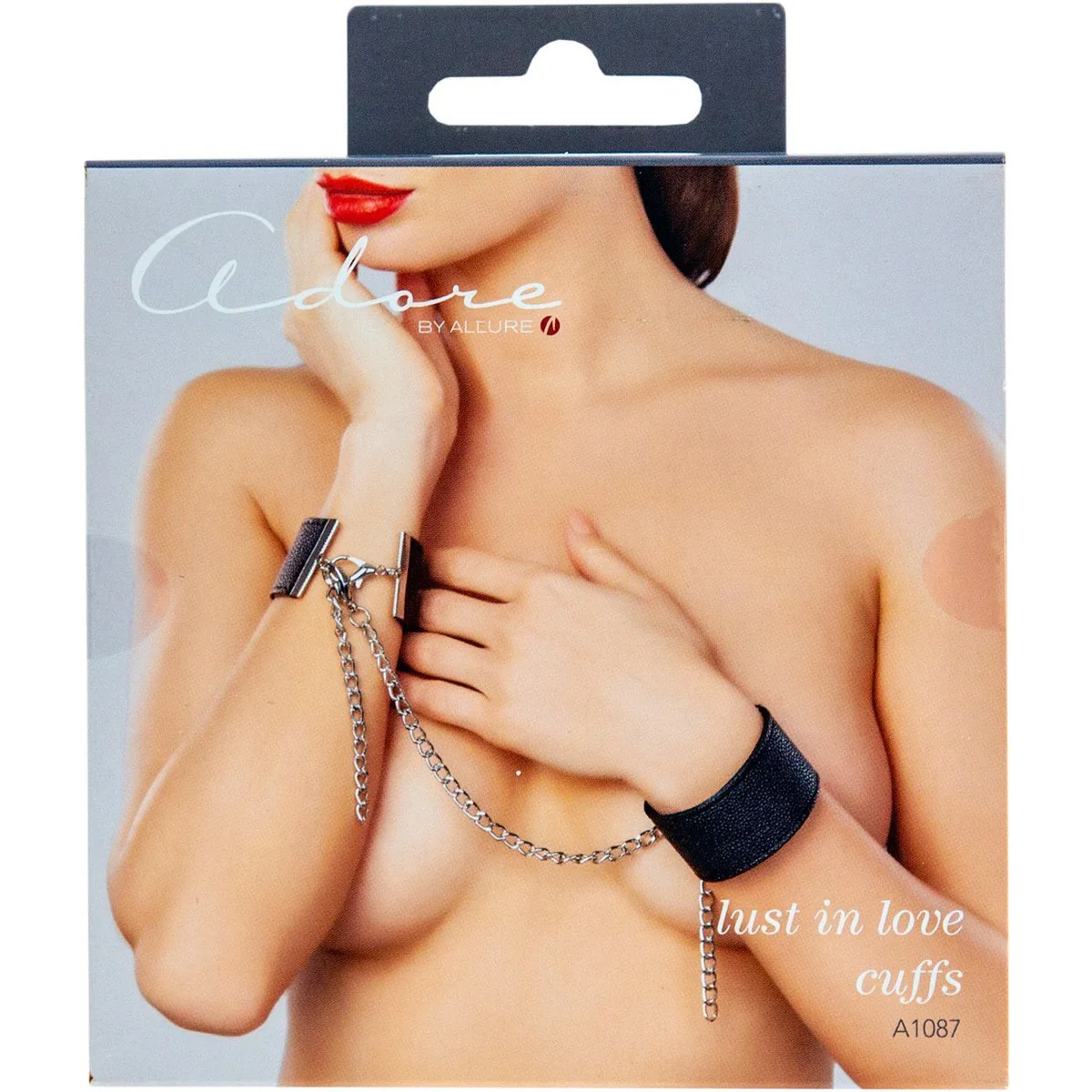 Allure Adore – Lust in Love Cuffs – Black