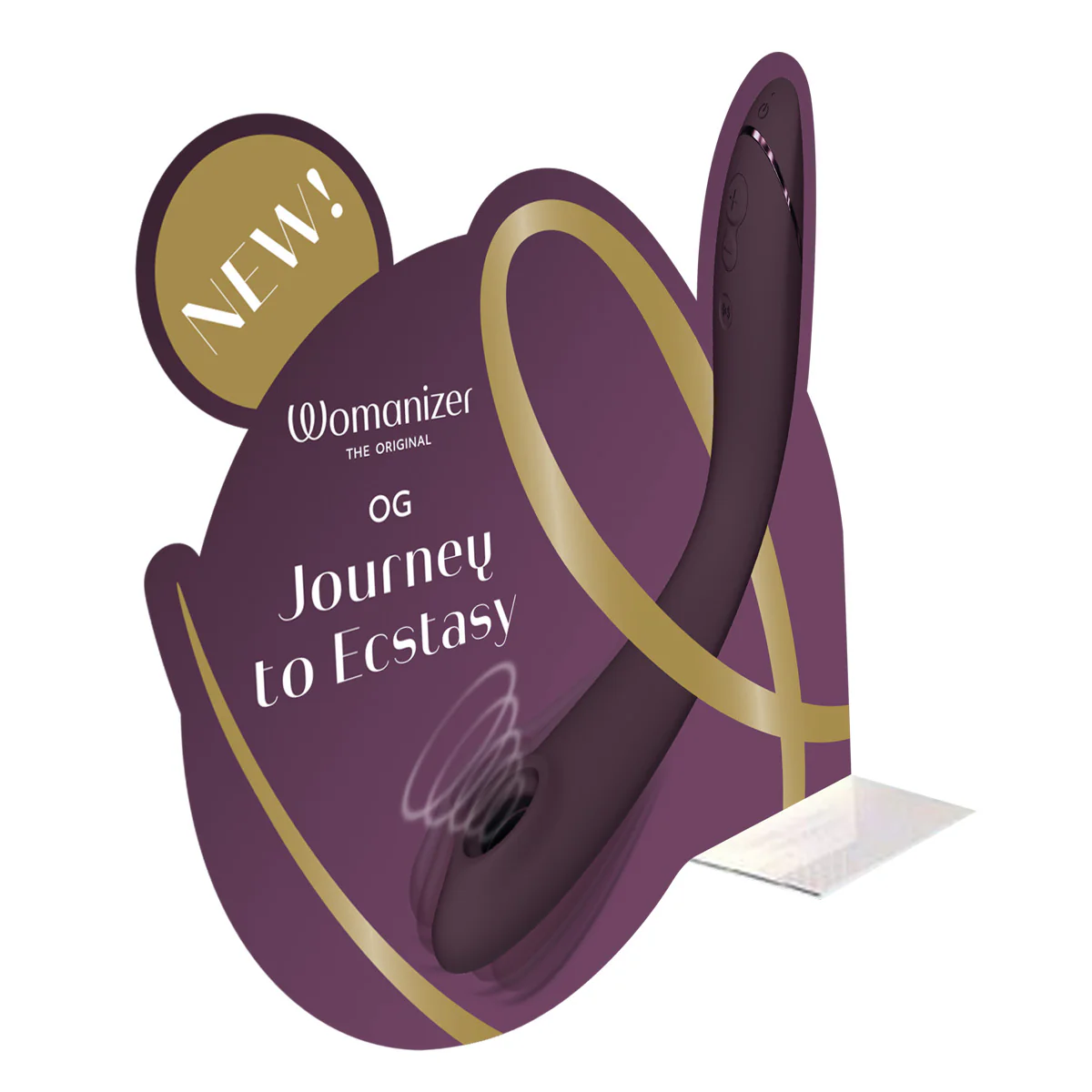 Womanizer - OG - G-Spot Vibrator Display & Backwall – English