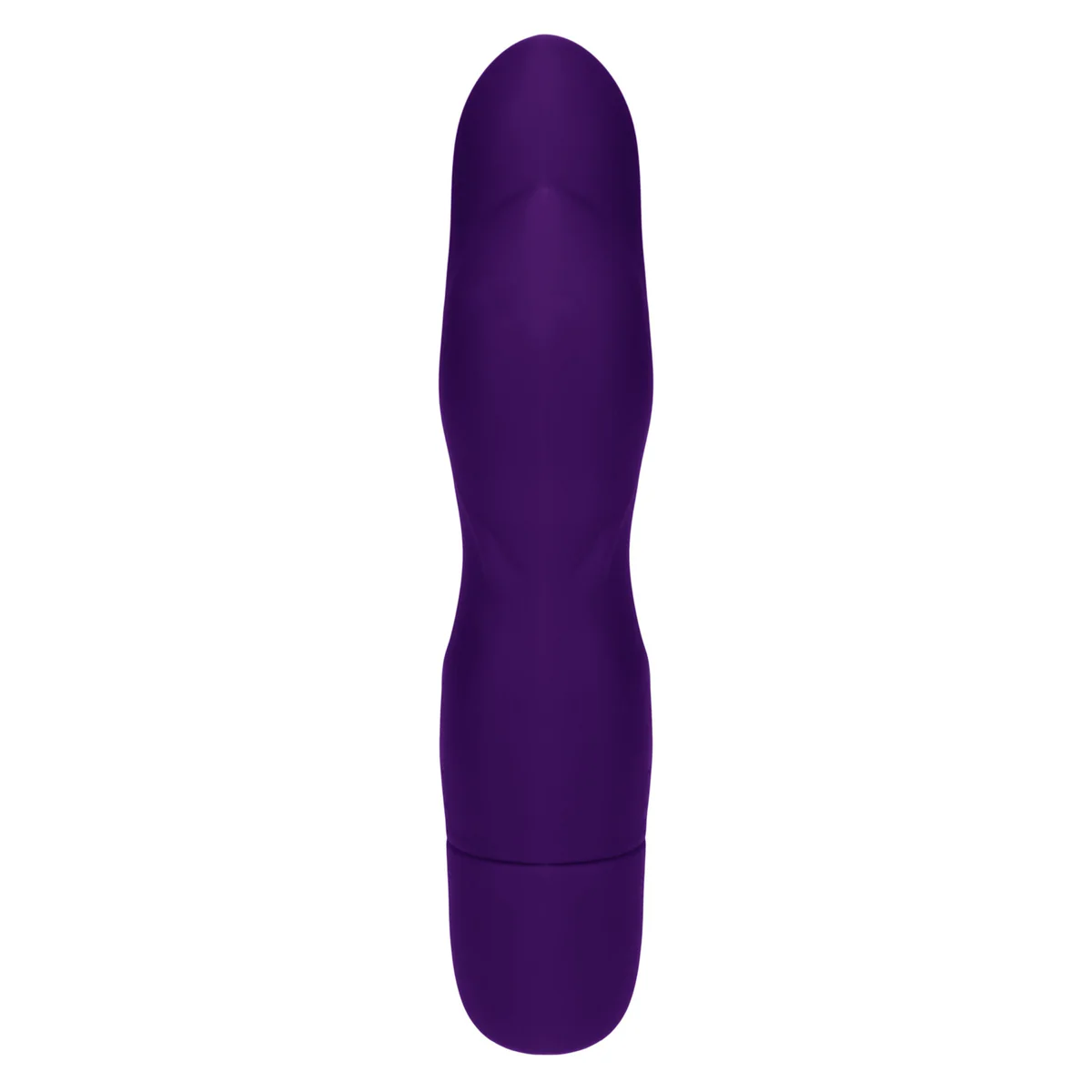 NMC First Night 5 inch Silicone 10 Function G-Spot Vibe with Ripples - Purple