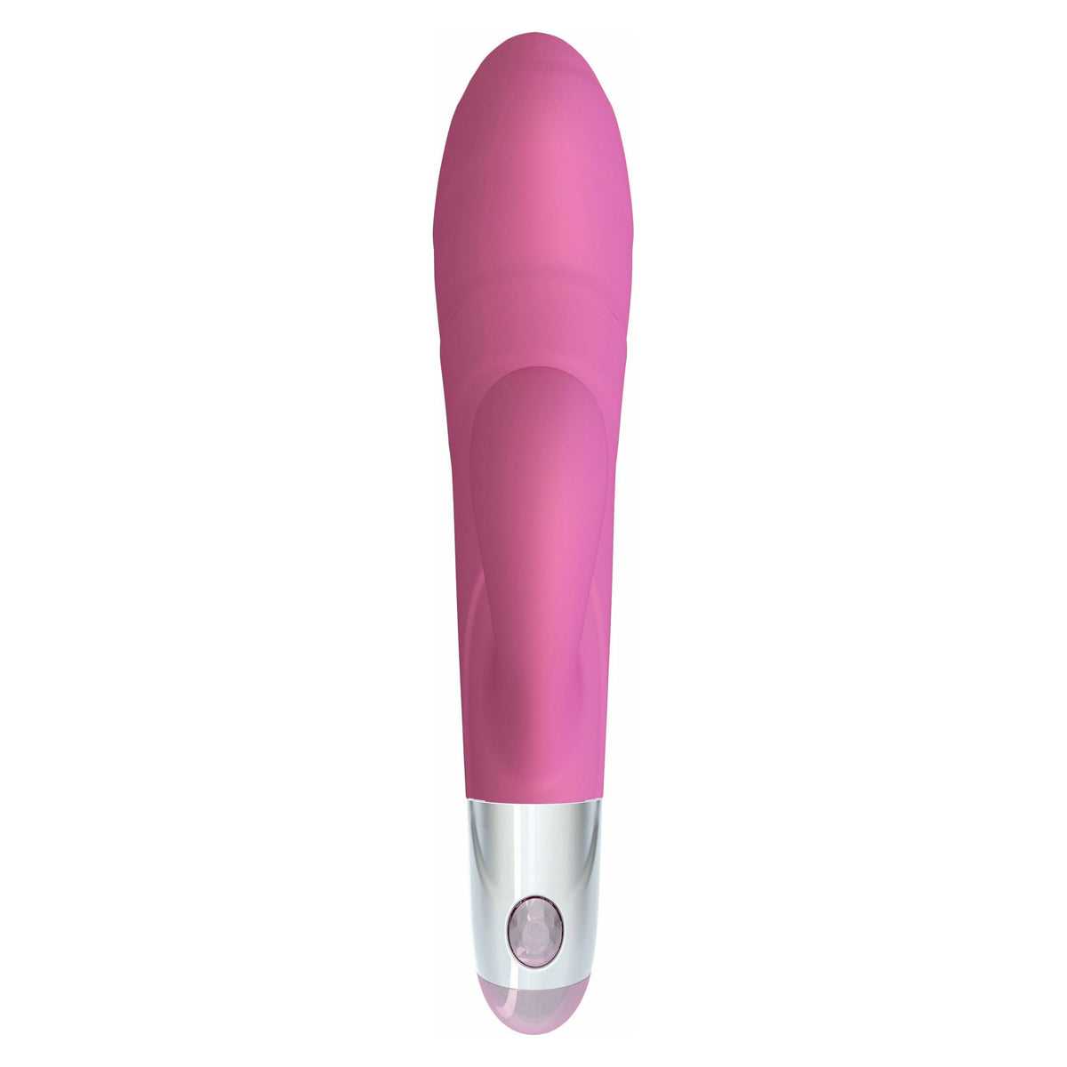 Mae B Lovely Vibes - G-Spot Shaped Soft Touch Twin Vibrator - Pink