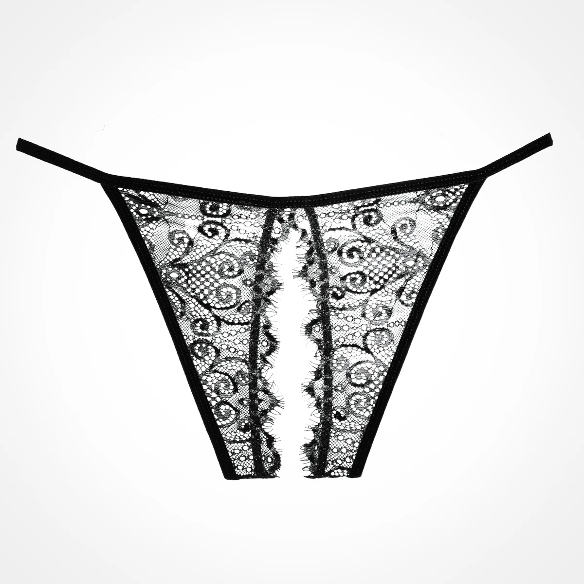Allure Adore – Enchanted Belle Panty – One Size-Black