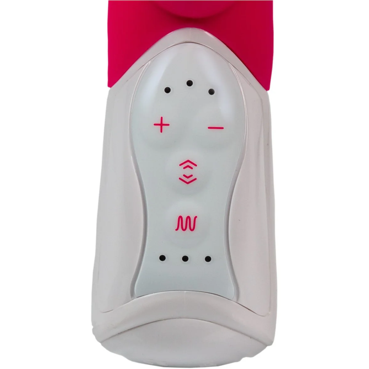 Rabbit Essentials Rechargeable Thrusting Rabbit – Hot Pink