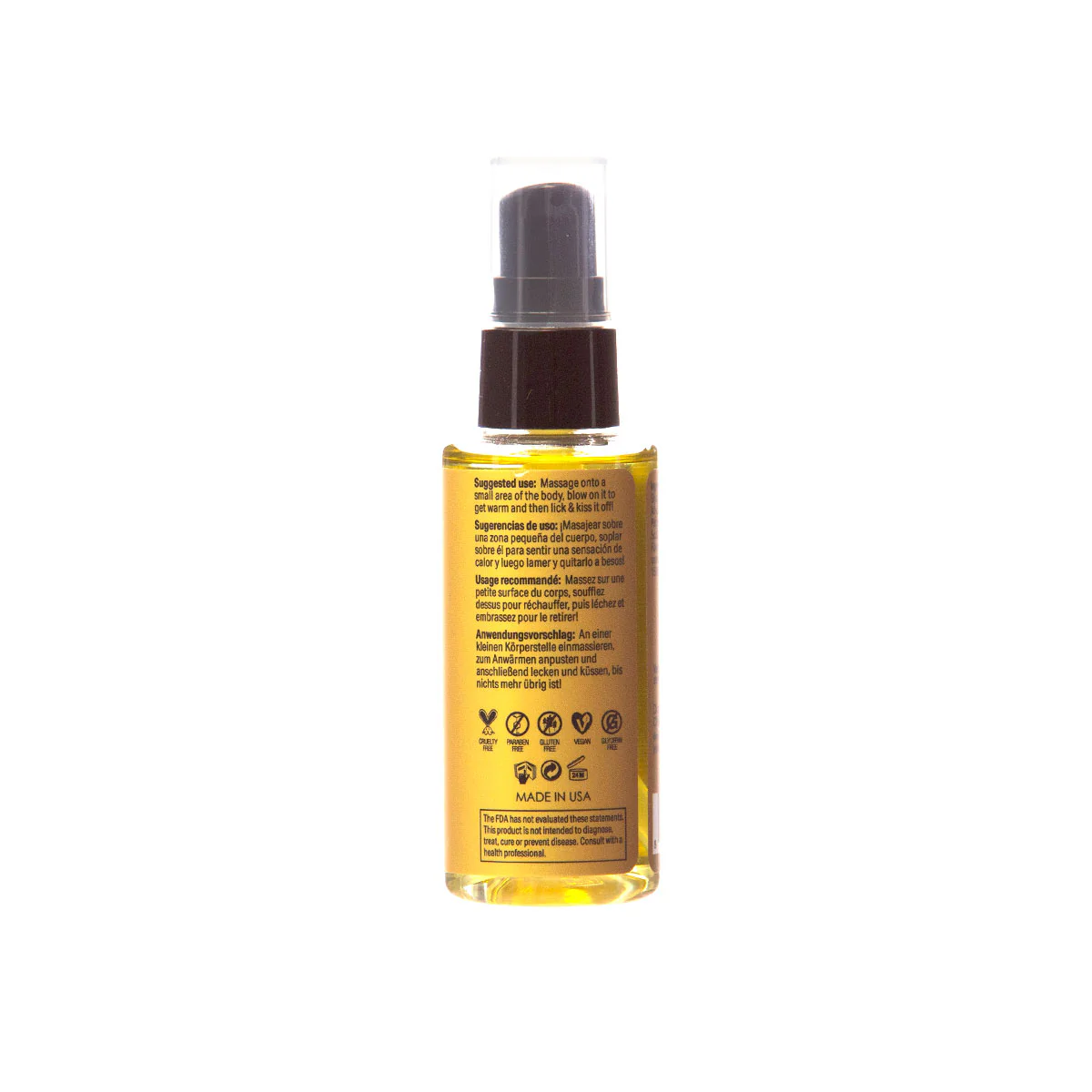 Sensuva Sizzle Lips Warming Gel Pina Colada 2 oz.