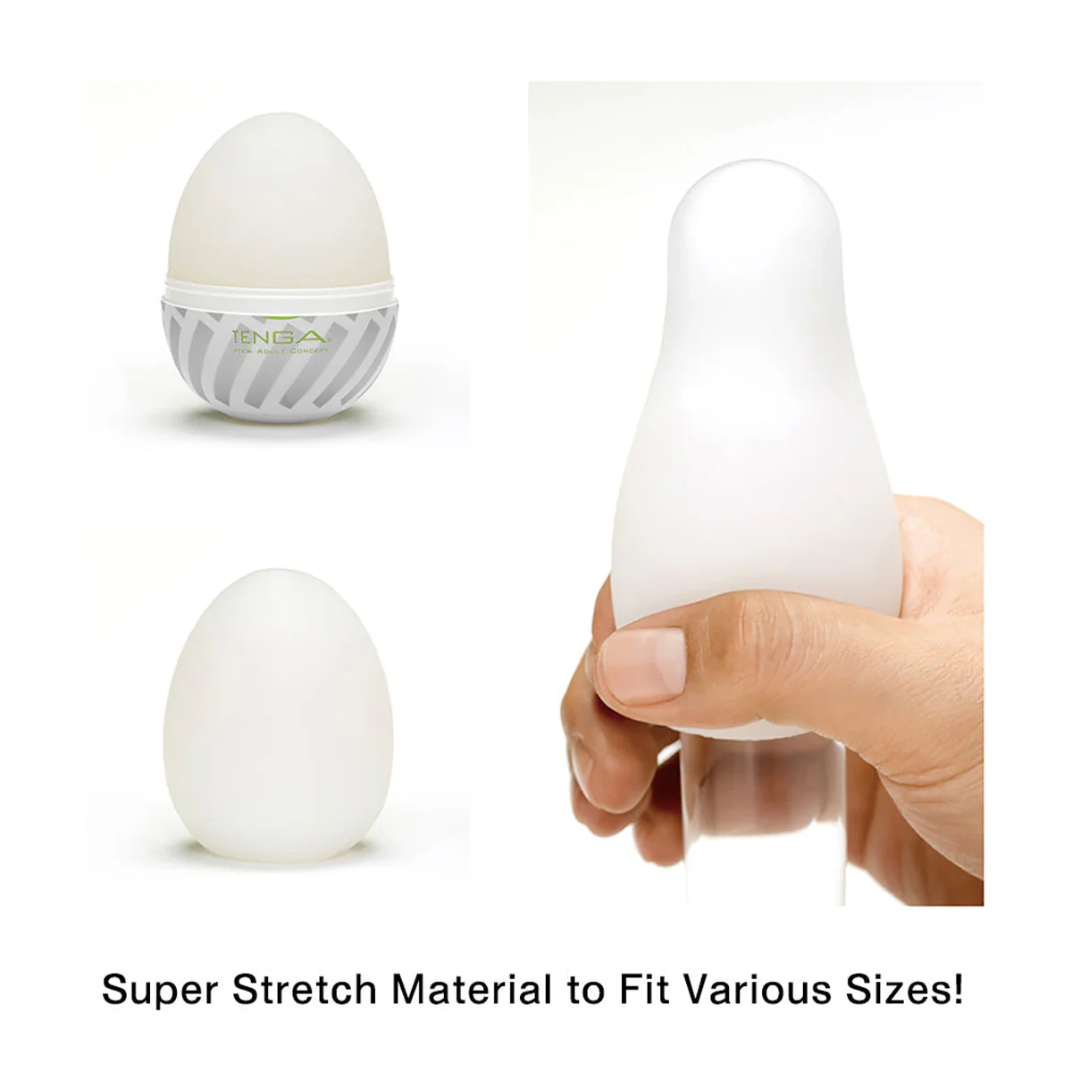 Tenga - Egg Masturbator -  Brush