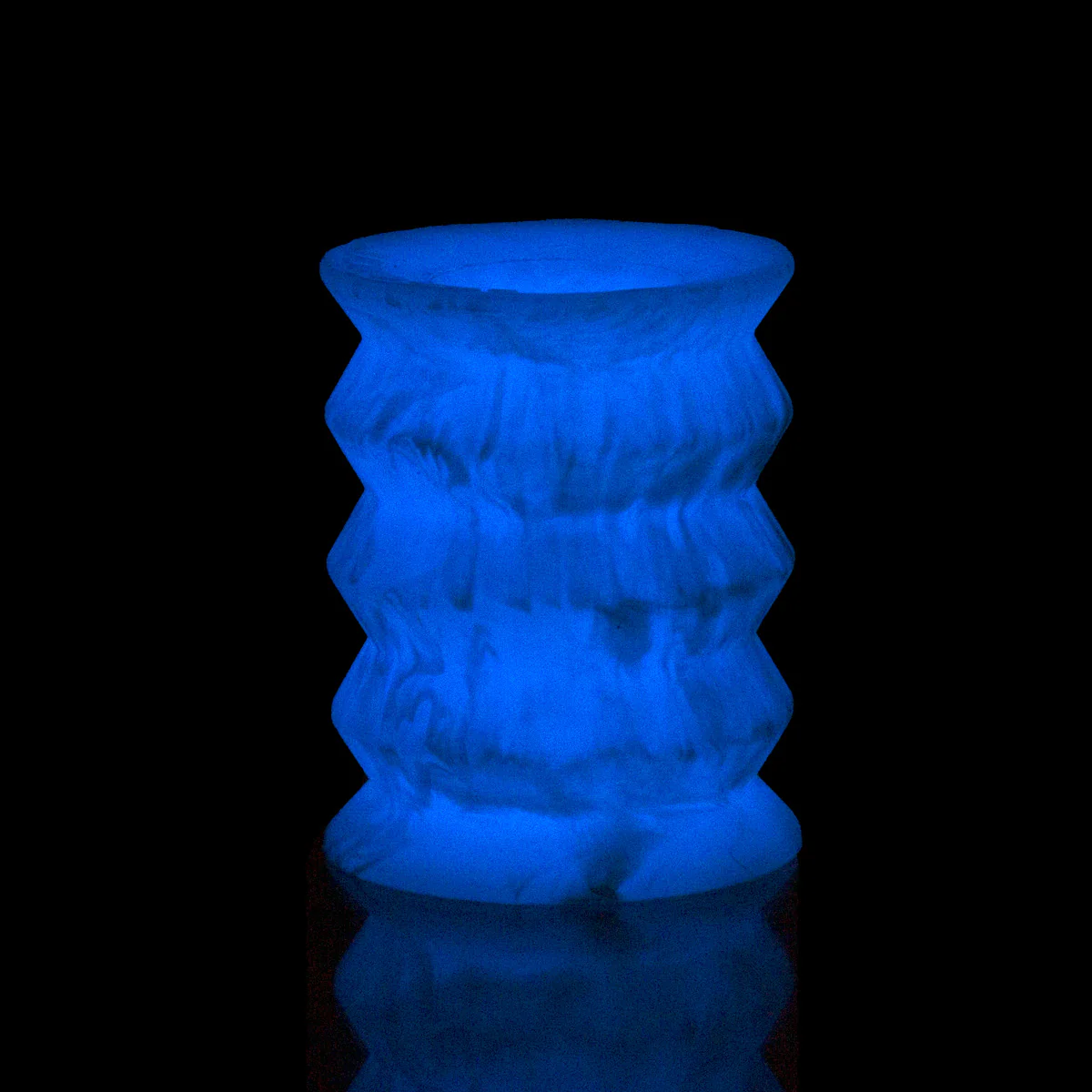 Addiction –  Silicone Reversible Stroker – Glow in the Dark