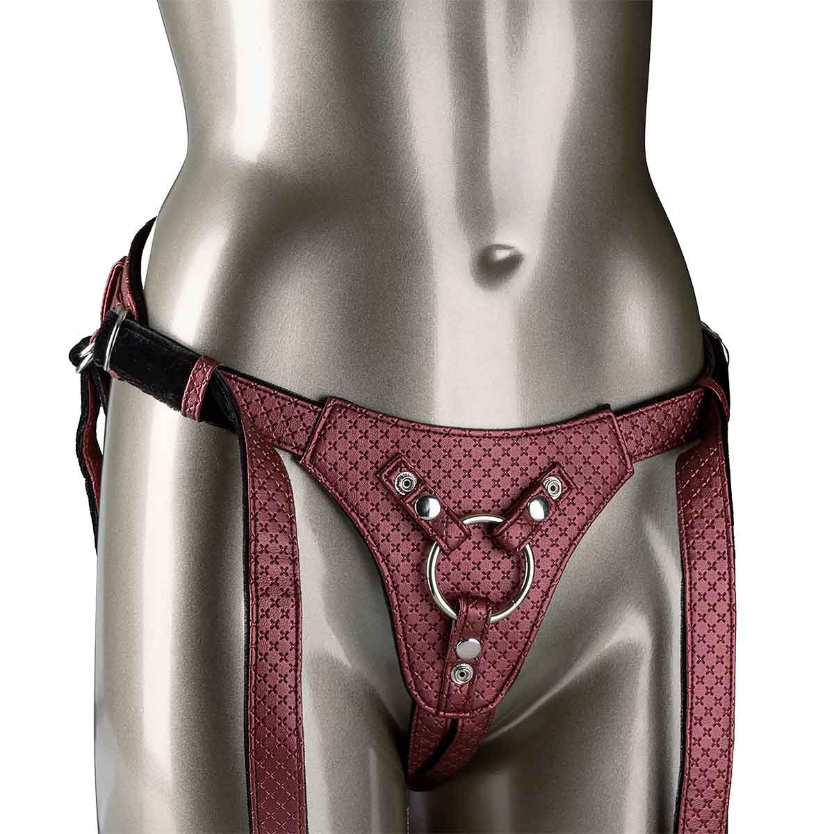 CalExotics Her Royal Harness - The Regal Queen - Red