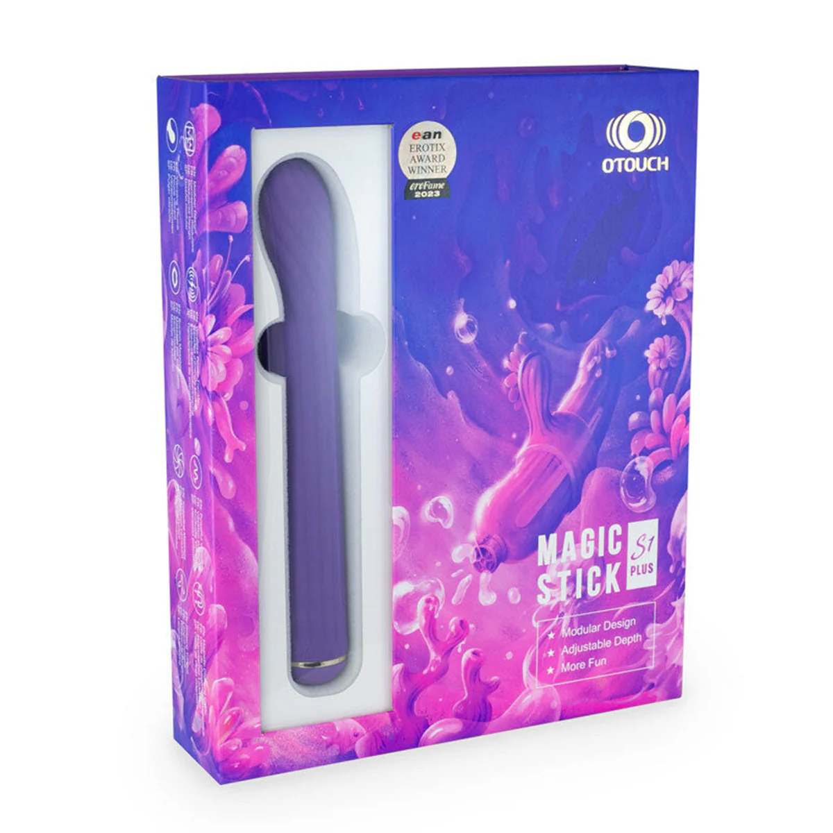 OTOUCH - Magic Stick Multi Functioning Vibrator S1 Plus - Purple