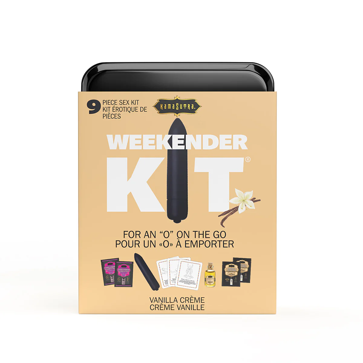 Kama Sutra Weekender Kit for an “O” on the Go – Vanilla Creme