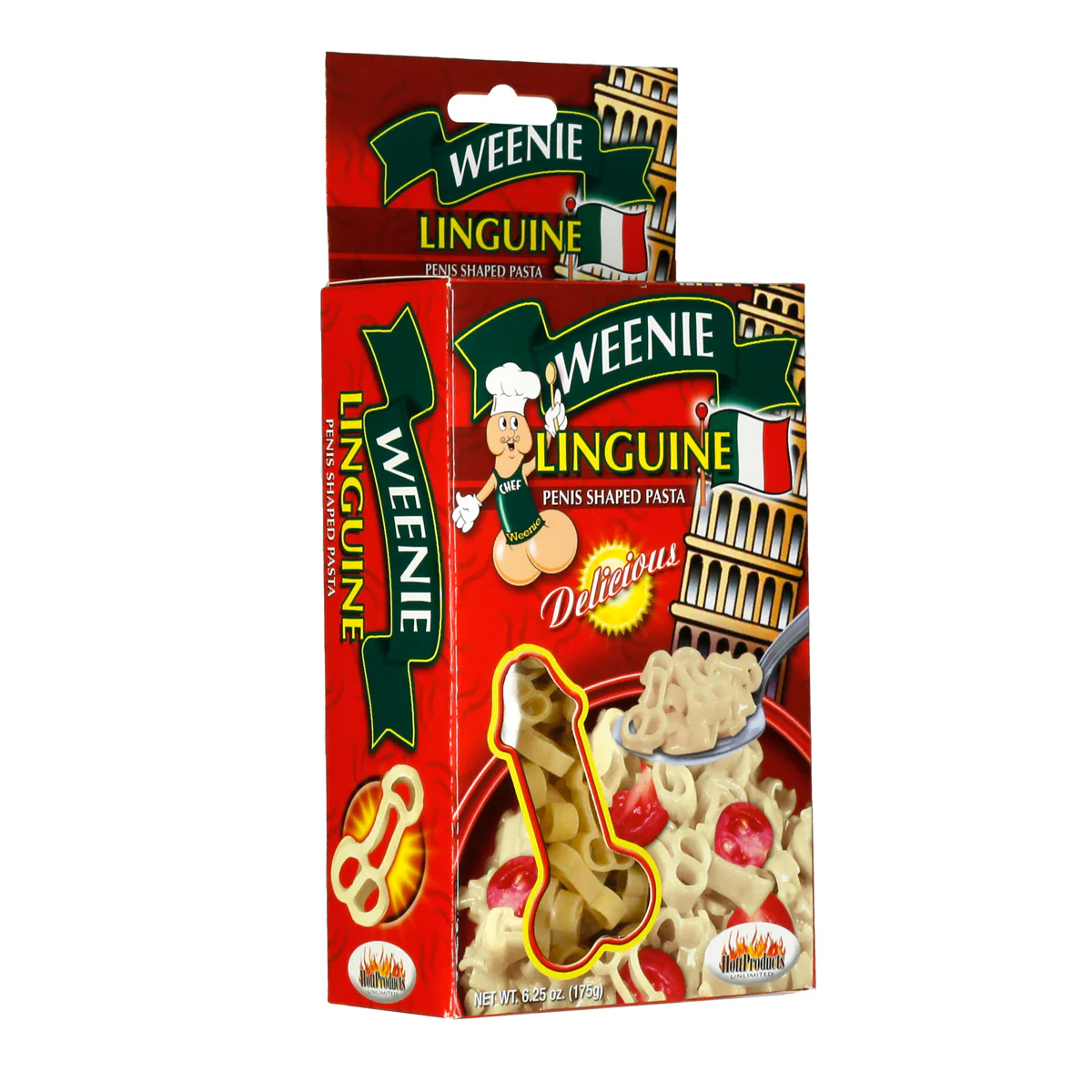 Hott Products - Weenie Linguine Penis Shaped Pasta – 175 g