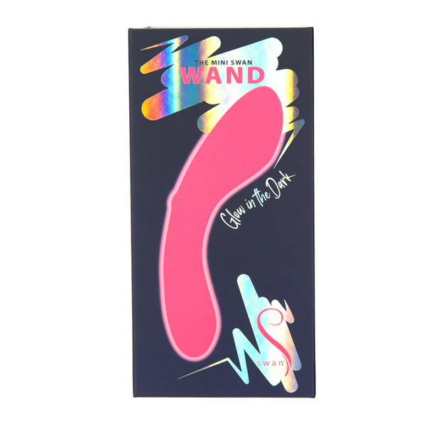 Swan® - The Mini Swan® Wand - Glow in the Dark - Pink