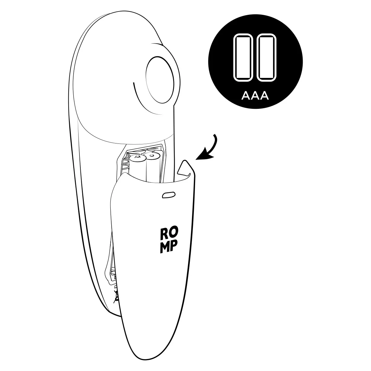 ROMP Switch X Clitoral Stimulator – Orange