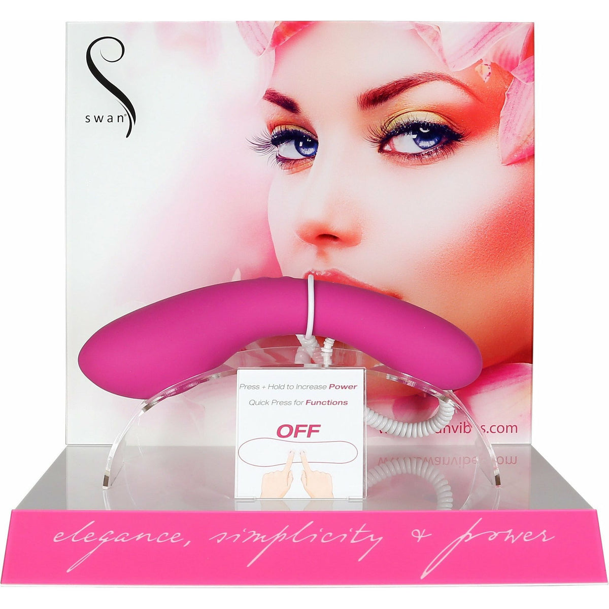 Swan Wand Display - Free with the purchase of 6 Swan Wand (3-20416) items.