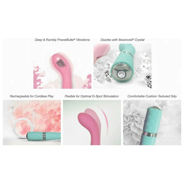 Pillow Talk Sassy - G-Spot Massager - Teal