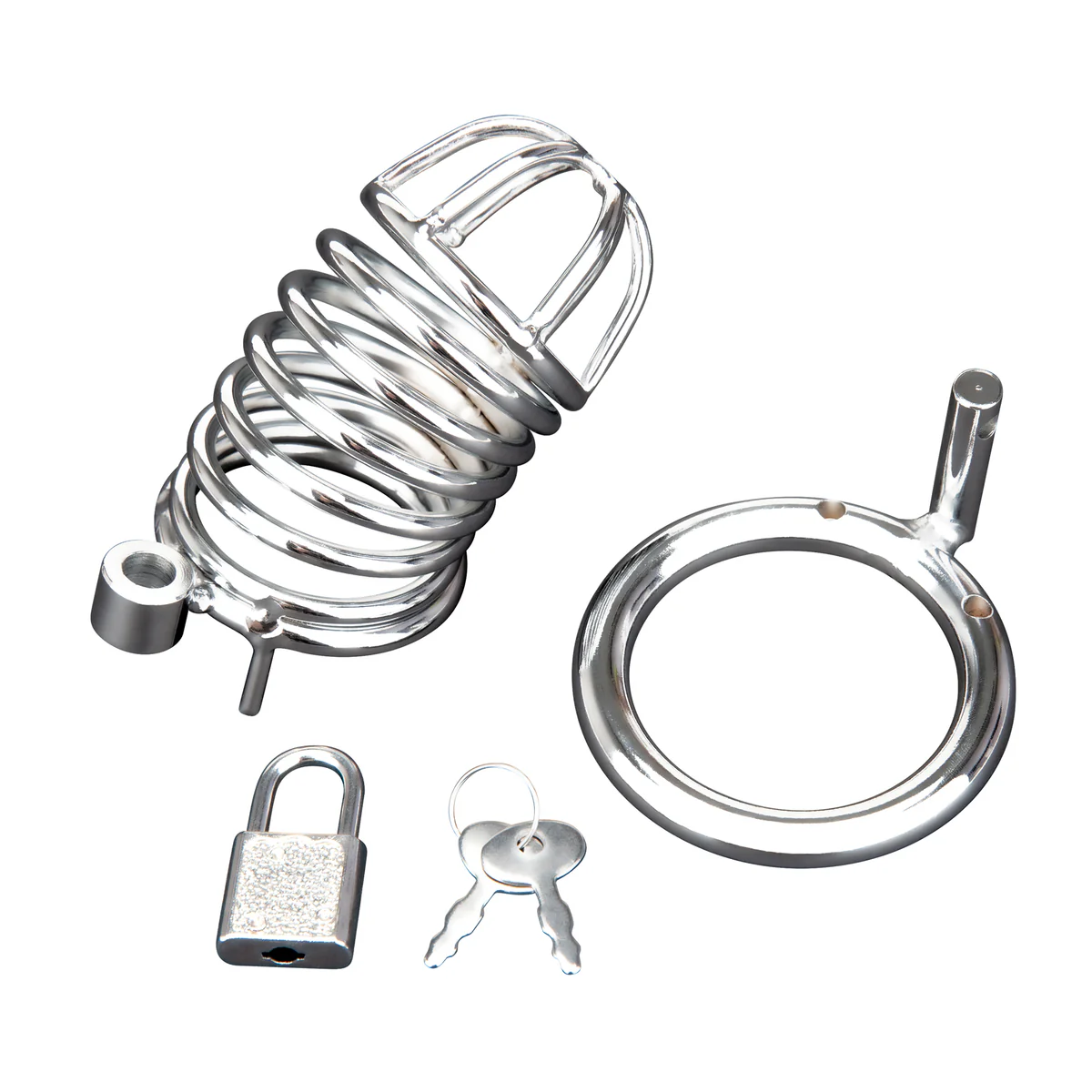 Blue Line - Deluxe Chastity Cage