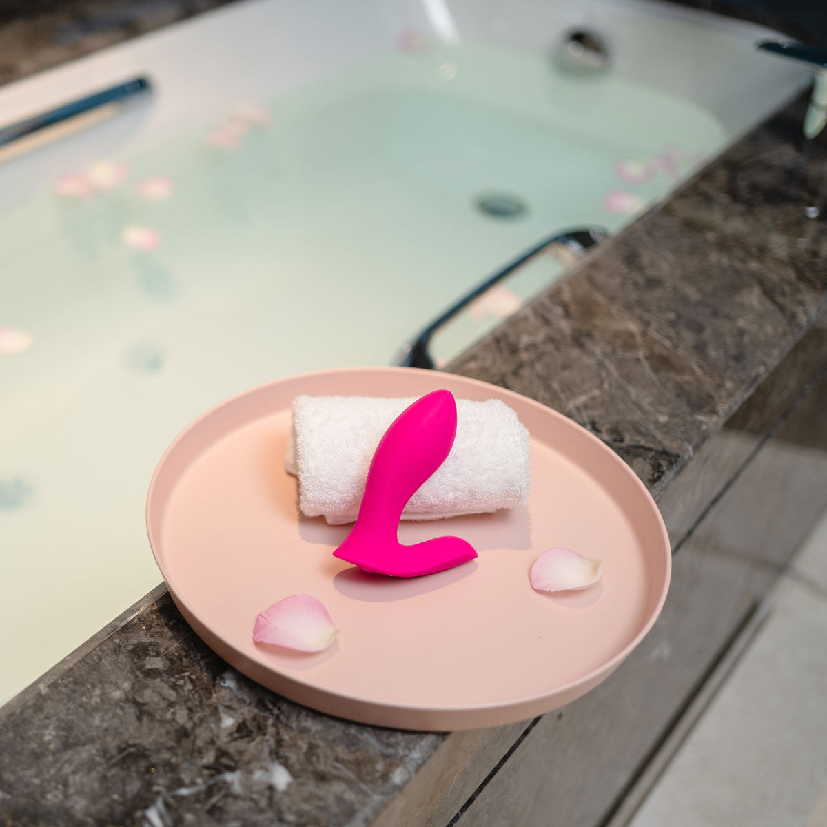 Lovense - Flexer - Bluetooth® Insertable Dual Panty Vibrator – Pink