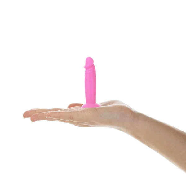 Addiction - Silly Willy – Glow in the Dark -  3.3” Silicone Dildo - 12 pcs