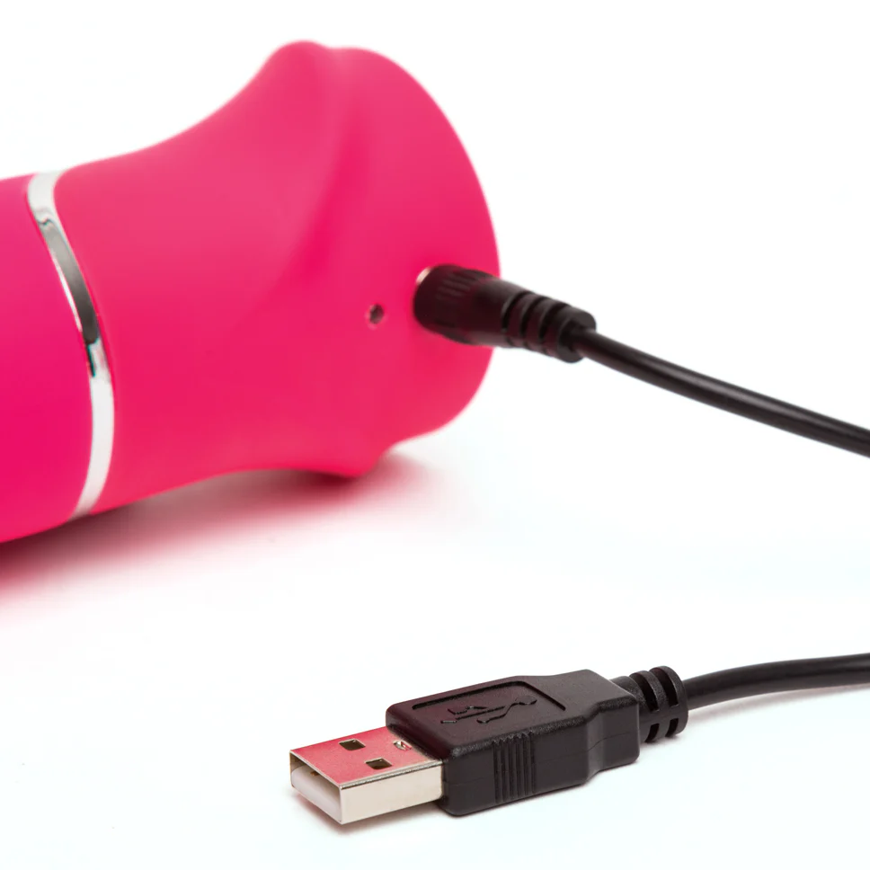 Happy Rabbit® Thrusting Vibrator - Pink