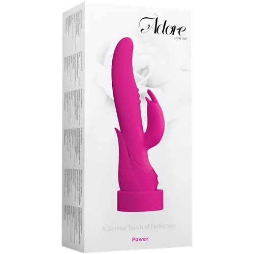 Swan - Adore Power - Rabbit Vibrator - Pink