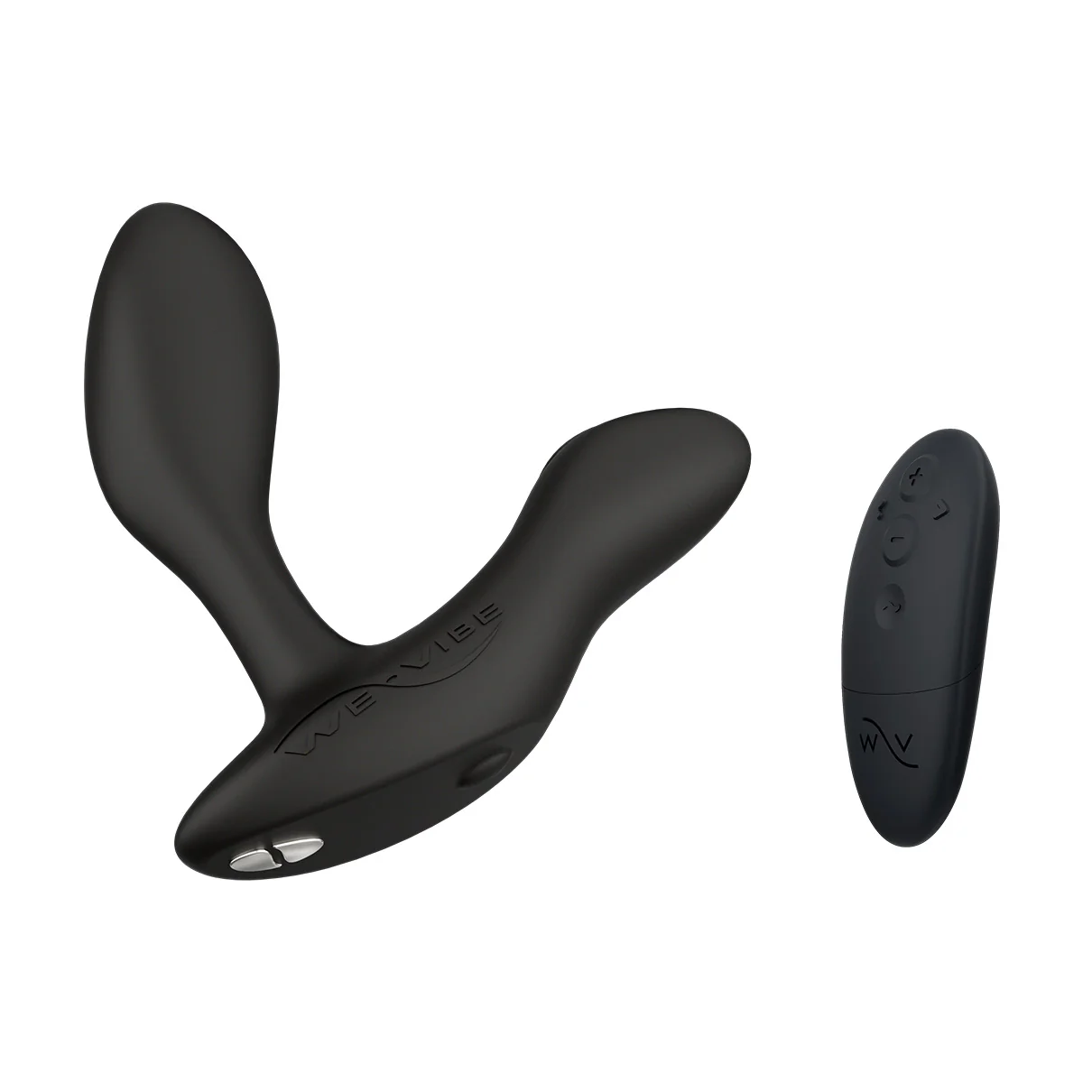 We-Vibe Vector+ - Vibrating Prostate Massager – Charcoal Black