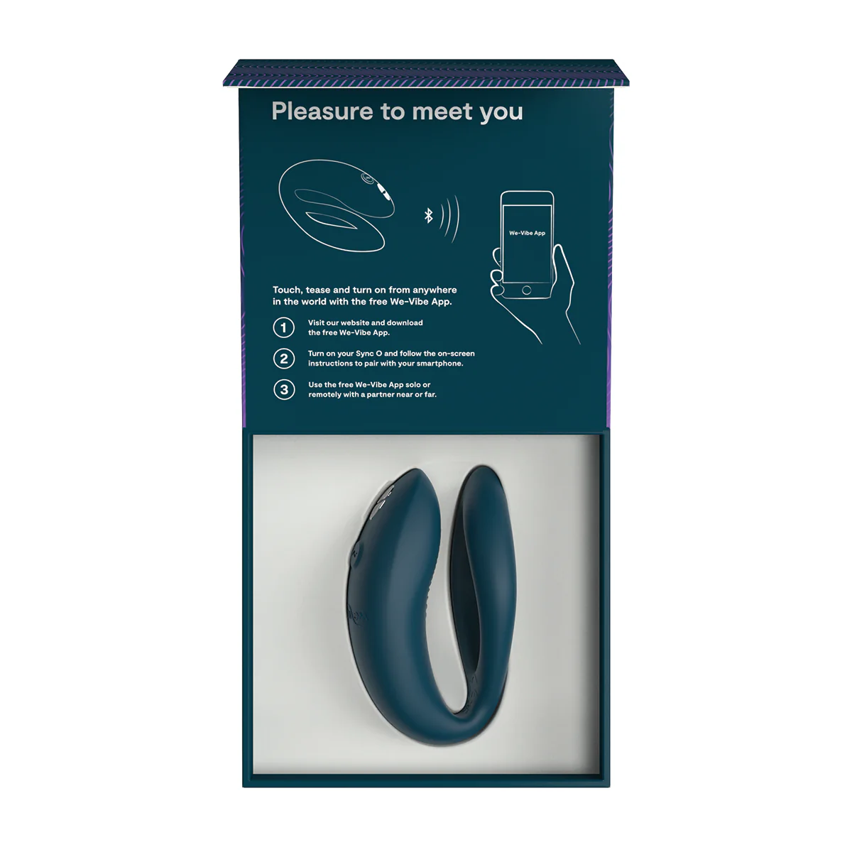 We-Vibe® - Sync O - Couples Vibrator – Velvet Green