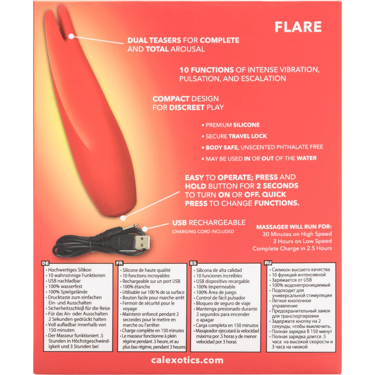 CalExotics Red Hot - Flare