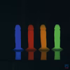 Addiction - Silly Willy – Glow in the Dark -  3.3” Silicone Dildo - 12 pcs