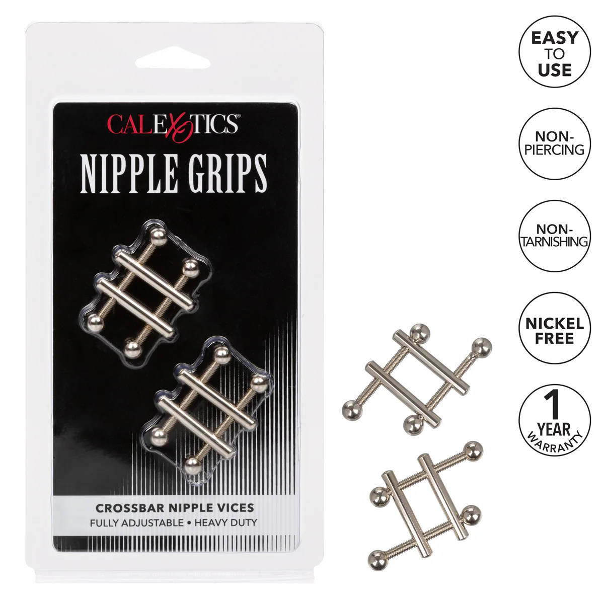 CalExotics Nipple Grips – Crossbar Nipple Vices