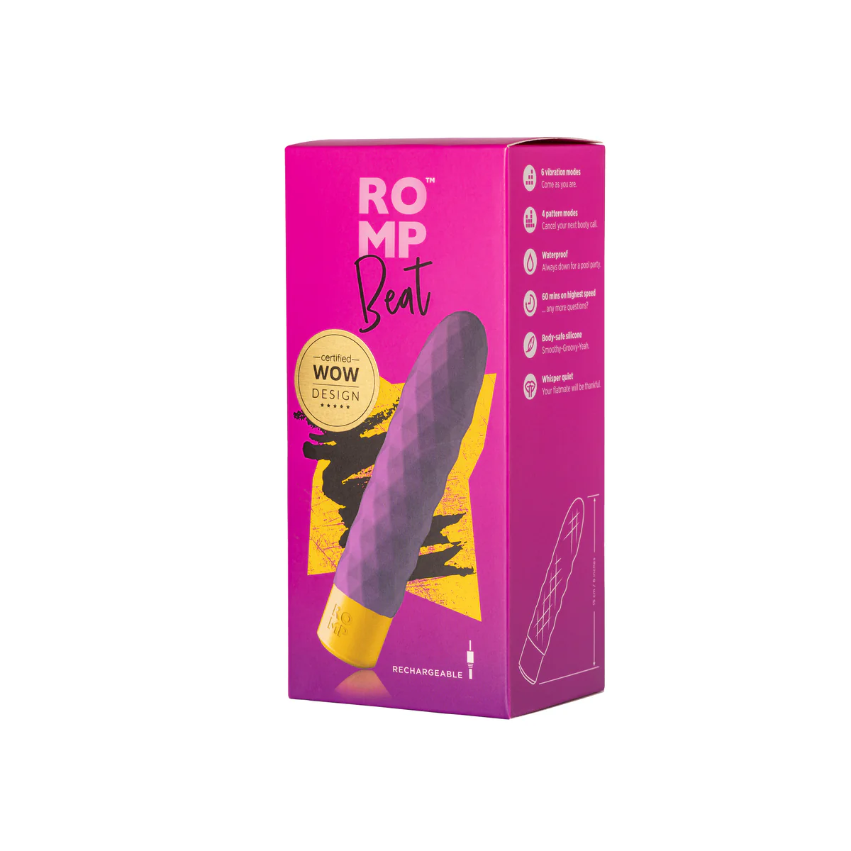 ROMP Beat – Bullet Vibrator – Purple