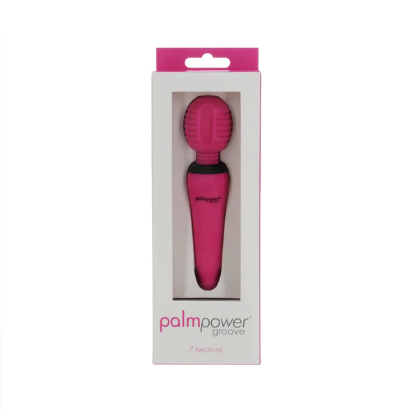 PalmPower® Groove Mini Wand Massager - Pink