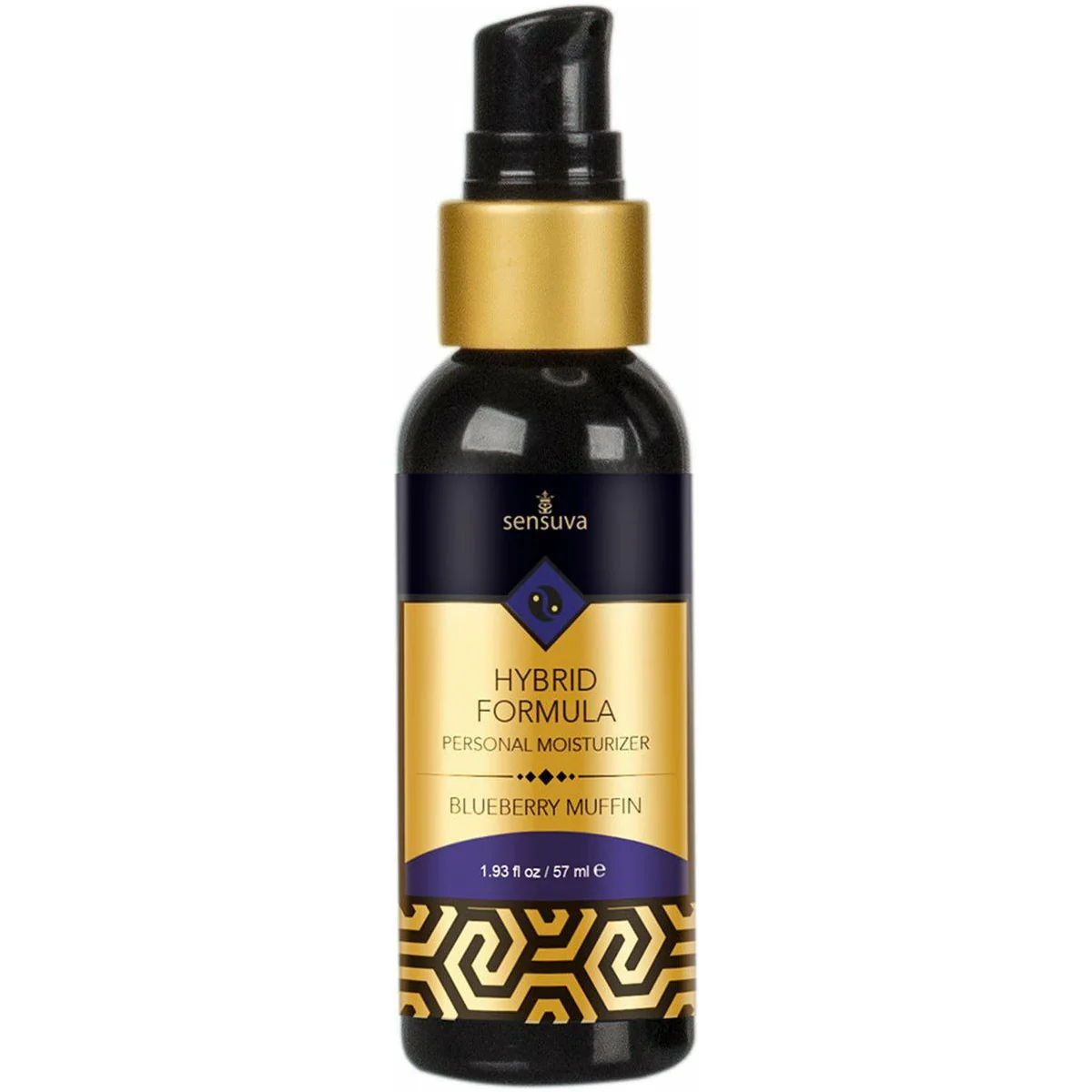 Sensuva Hybrid Formula – Personal Moisturizer - Flavoured - 1.9 oz - Blueberry Muffin