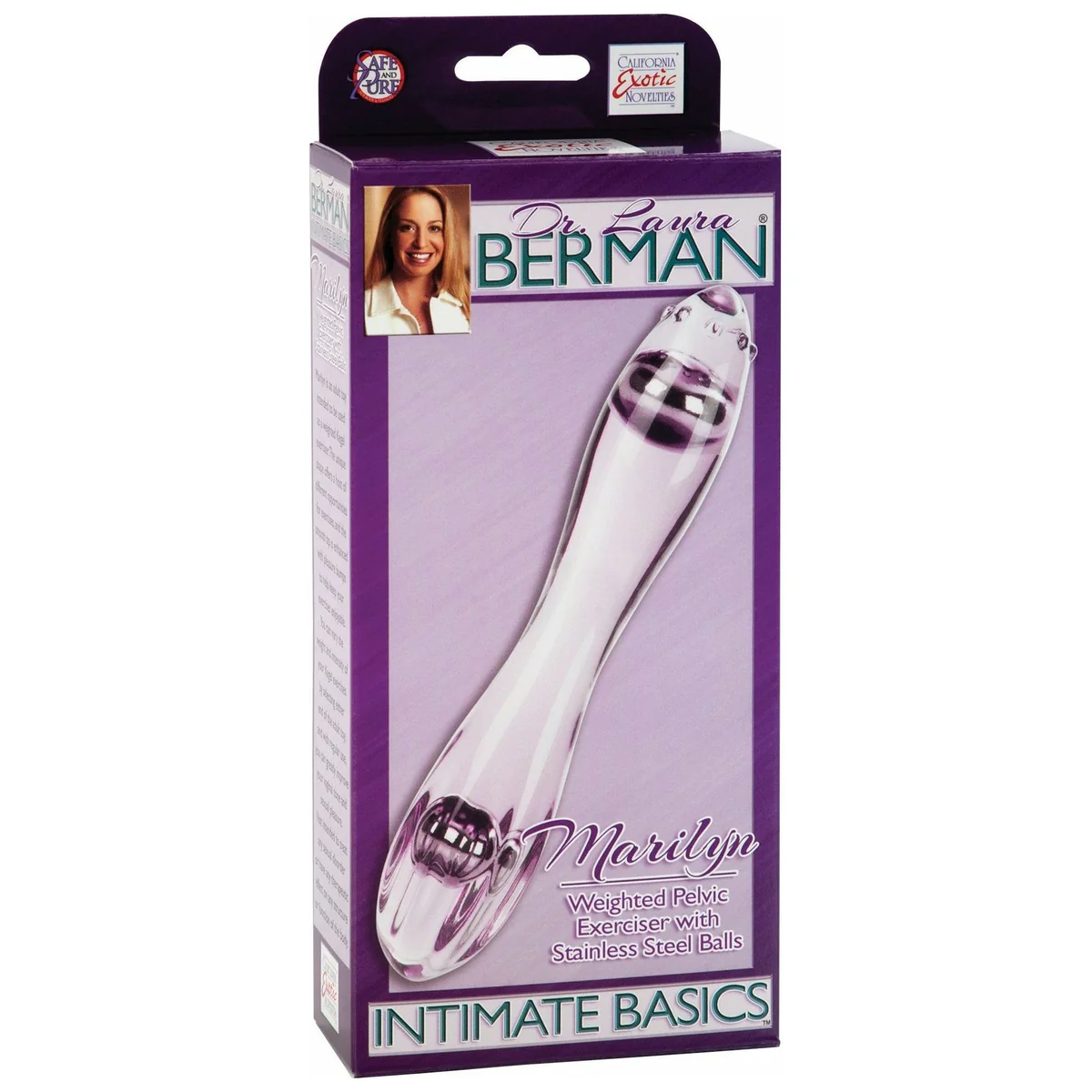 CalExotics- Dr. Laura Berman Intimate Basics – Marilyn Weighted Pelvic Exerciser