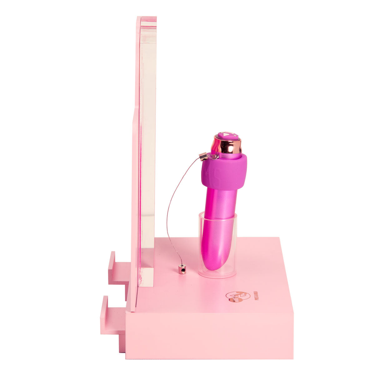 Swan®- Maximum - Bullet Vibrator & Silicone Comfy Cuff Display Stand with Tester