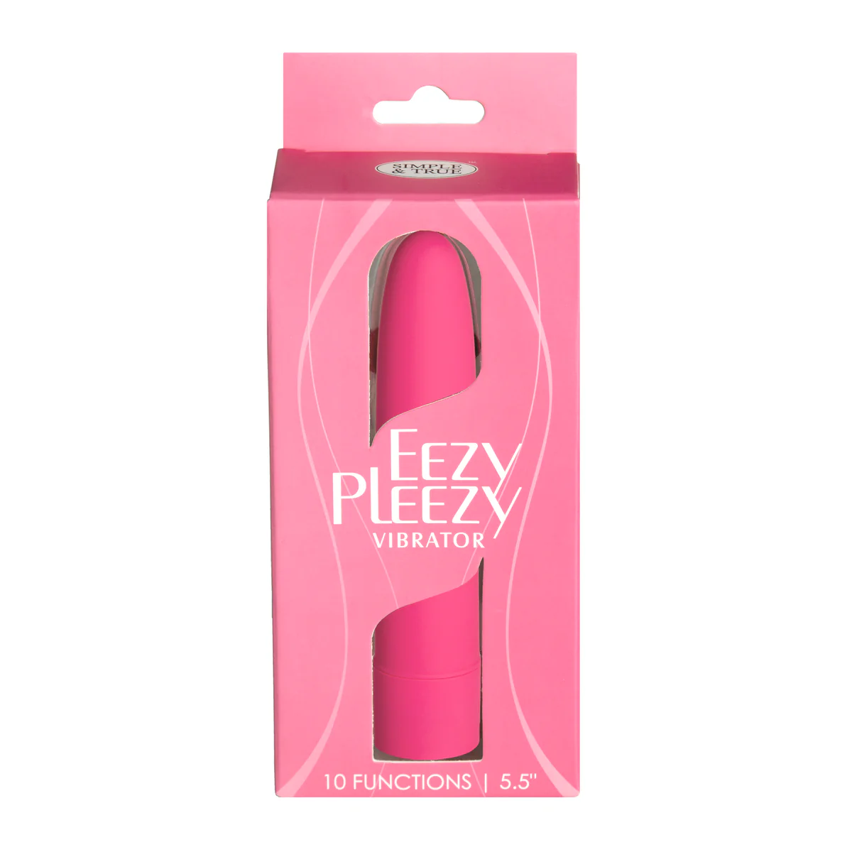 Eezy Pleezy – 5.5" Classic Vibrator – Pink