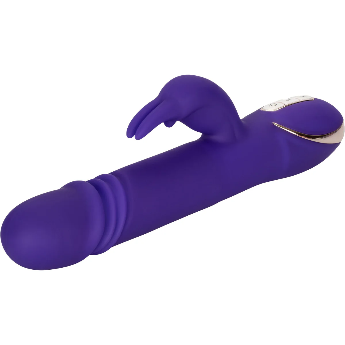 CalExotics Jack Rabbit Signature - Silicone Thrusting Rabbit - Purple
