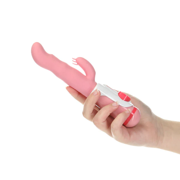 One Touch Rechargeable Rabbit Vibrator - Pink