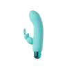 PowerBullet - Alice’s Bunny – Rechargeable Bullet with Removable Rabbit Sleeve – Teal