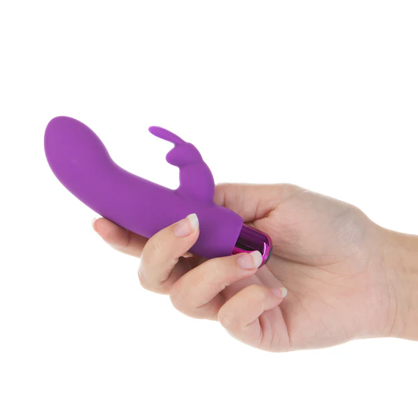PowerBullet - Alice’s Bunny – Rechargeable Bullet with Removable Rabbit Sleeve – Purple